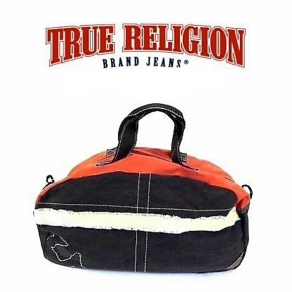 True Religion Weekender Duffle Bag - Picture 1 of 16
